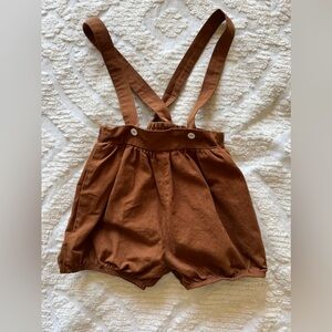 Handmade Toddler short overalls